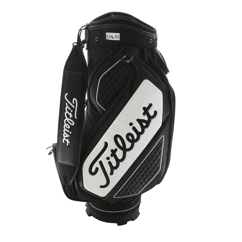 Titleist Tour Series Midsize Cart Bag - Black/White