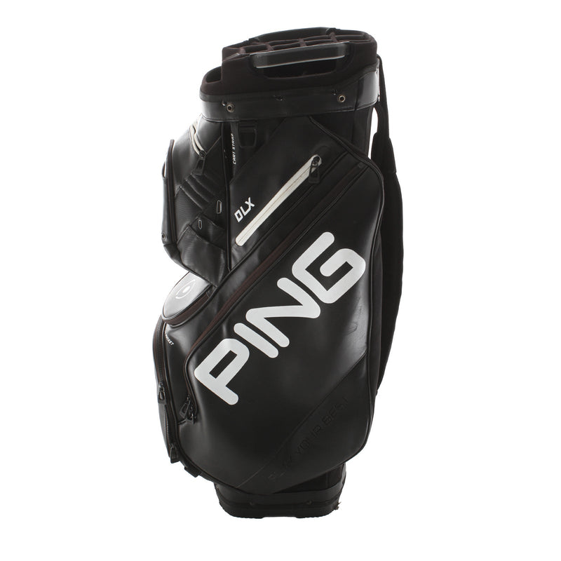 Ping DLX Cart Bag - Black/White