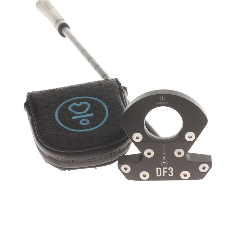 L.A.B. Golf DF3 Mens Right Hand Putter 34" Mallet - L.A.B. Golf Press Pistol 2*