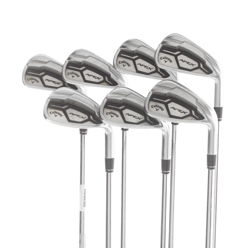 Callaway Apex CF16 Steel Mens Right Hand Irons 4-PW Stiff - KBS Tour 120