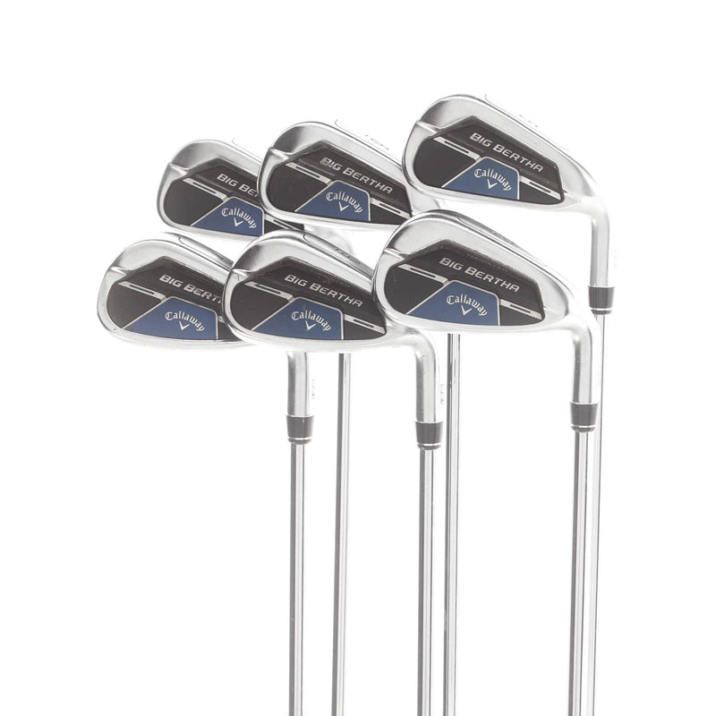 Callaway Big Bertha B21 Steel Mens Right Hand Irons 5-PW Regular - KBS Max CT80