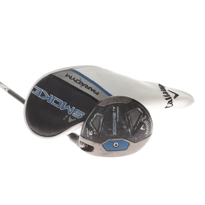 Callaway Paradym Ai Smoke Max D Graphite Mens Right Hand Fairway 3 Wood 15* Regular - Mitsubishi Chemical Tensei AV Series Blue 65