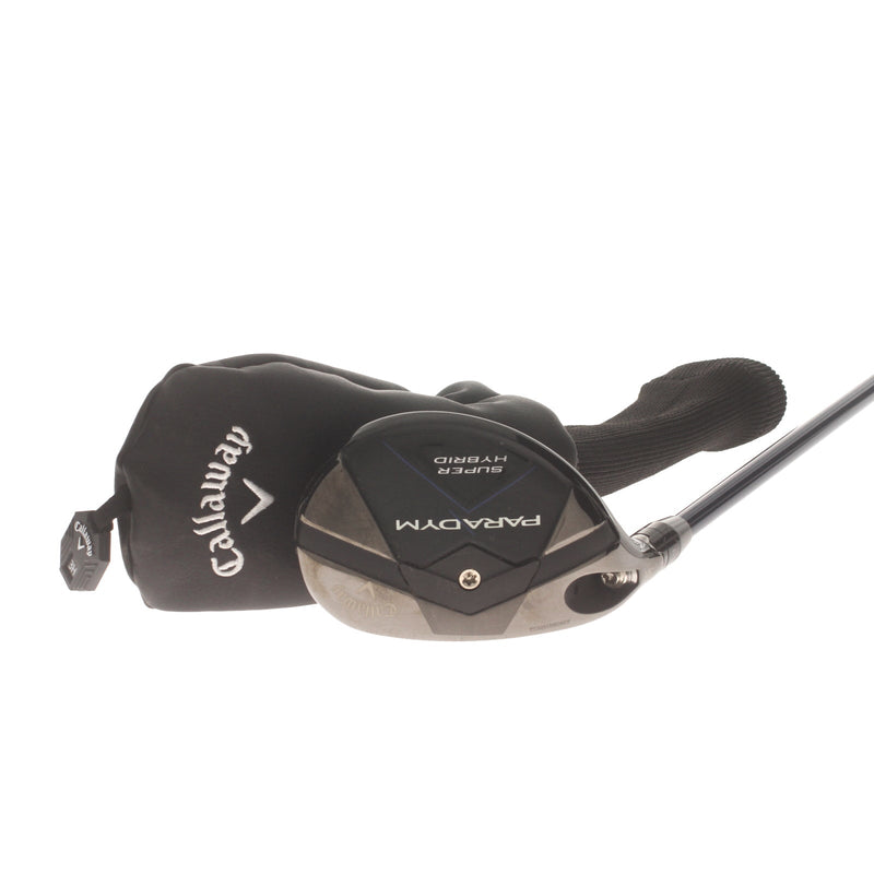 Callaway Paradym Super Hybrid Graphite Mens Left Hand 3 Hybrid 18* Regular - Tour AD Graphite Design HY-65