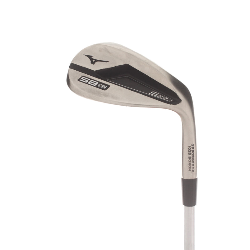 Mizuno S23 Steel Mens Right Hand Lob Wedge 58* 8 Bounce D Grind Wedge - Dynamic Gold