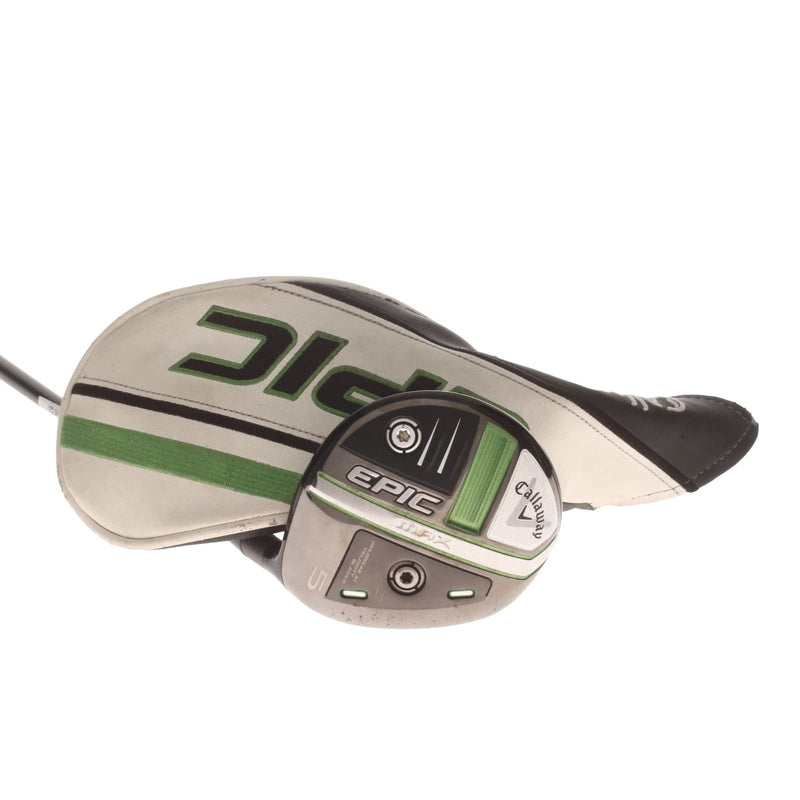 Callaway Epic Max Graphite Mens Right Hand Fairway 5 Wood 18* Regular - HZRDUS Smoke iM10 5.5 60g