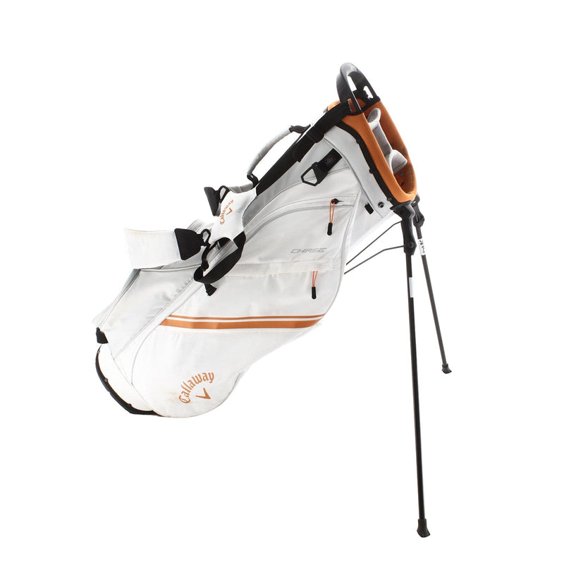 Callaway Chase Stand Bag - White/Orange