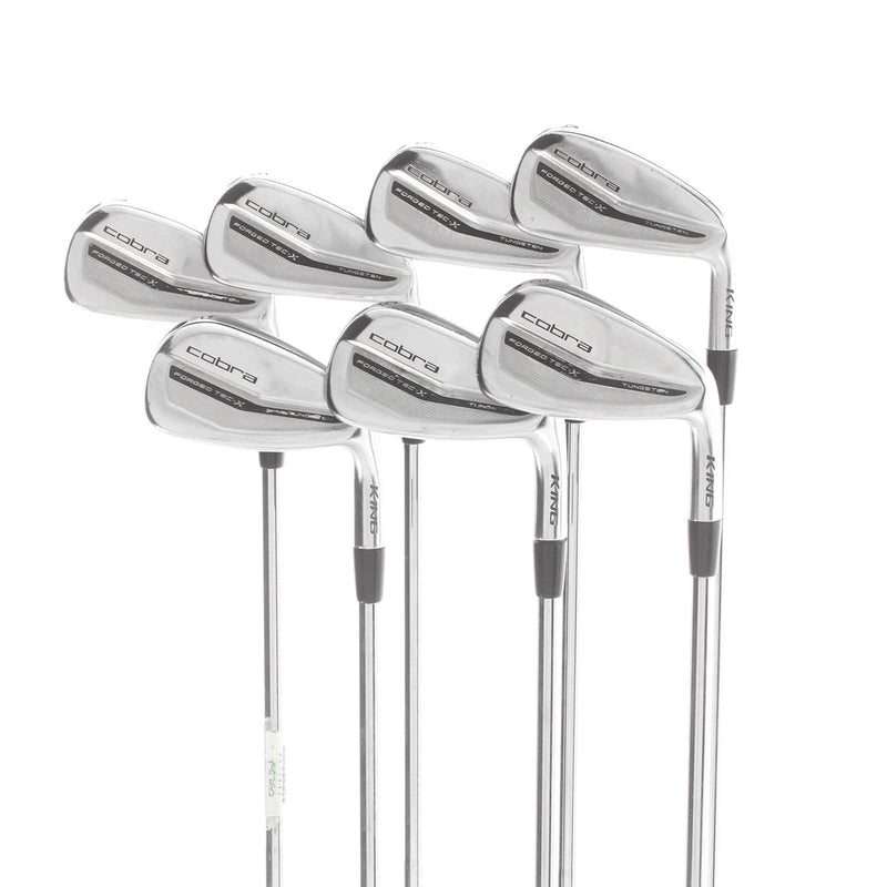 Cobra Forged Tec X Steel Mens Right Hand Irons 4-PW Regular - KBS Tour Lite