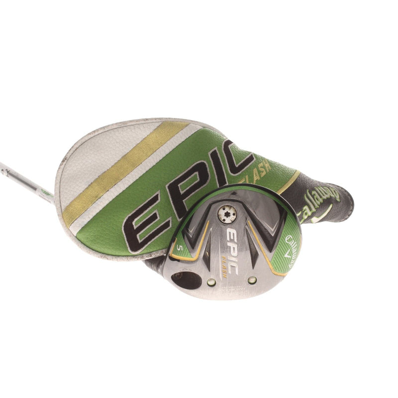 Callaway Epic Flash Graphite Mens Right Hand Fairway 5 Wood 18* Stiff - Project X Evenflow Green 65