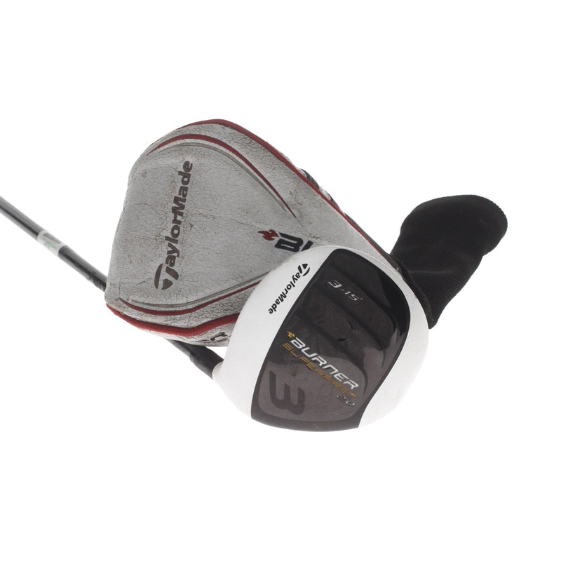 TaylorMade Burner 2.0 Superfast Graphite Mens Right Hand Fairway 3 Wood 15* Regular - Matrix Ozik