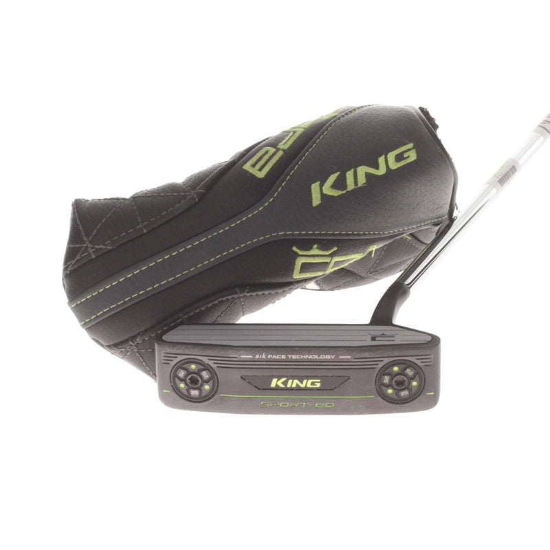 Cobra King Vintage Sport 60 Mens Right Hand Putter 34" Blade KBS CT Tour Putter 120 - Cobra Arccos