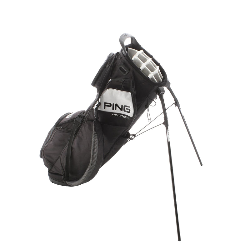 Ping Hoofer 14 Stand Bag - Black/White