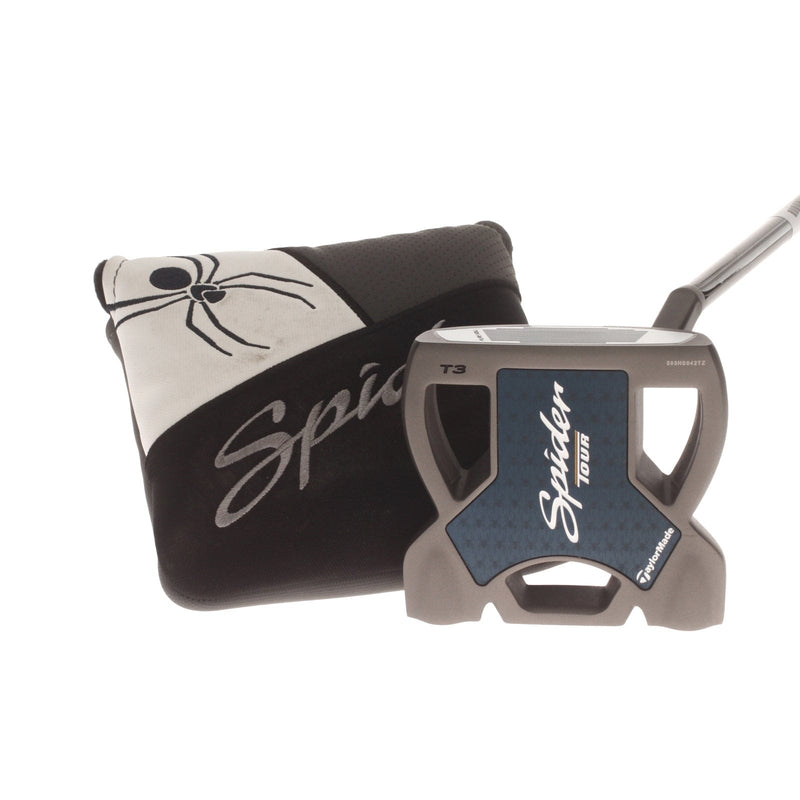 TaylorMade Spider 2023 Mens Right Hand Putter 34" Mallet KBS - Super Stroke Pistol 1.0
