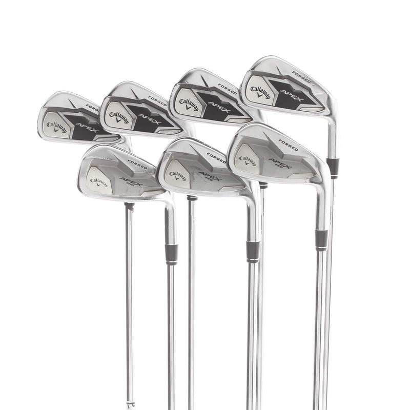 Callaway Apex 19/Apex Pro 19 Combo Steel Mens Right Hand Irons 4-PW Regular - True Temper Elevate 95