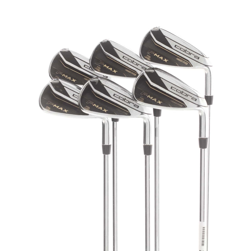 Cobra F-Max Steel Mens Right Hand Irons 5-PW Regular - Dynamic Gold