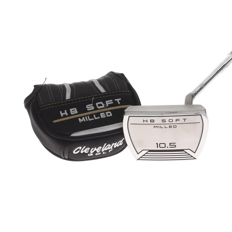 Cleveland HB Soft Milled 10.5 Mens Right Hand Putter 35" Mallet UST Mamiya All-In - Cleveland