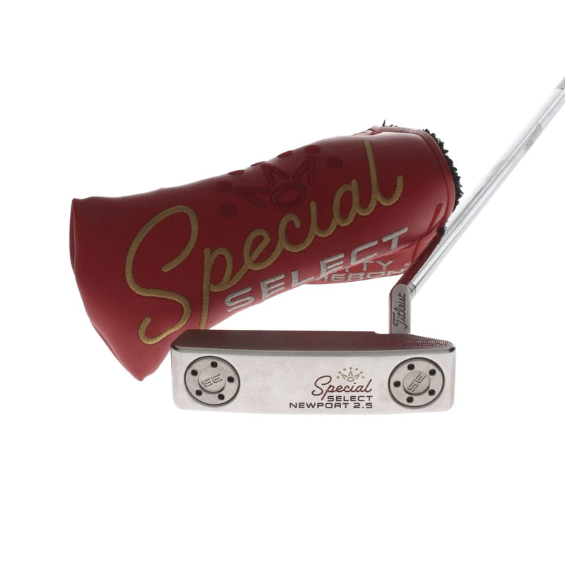 Scotty Cameron Special Select Newport 2.5 Mens Right Hand Putter 34" Blade - Scotty Cameron Design Golf Pride