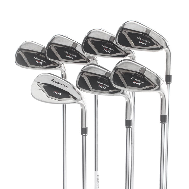 TaylorMade M4 Steel Mens Right Hand Irons 5-SW Regular - KBS Max 85