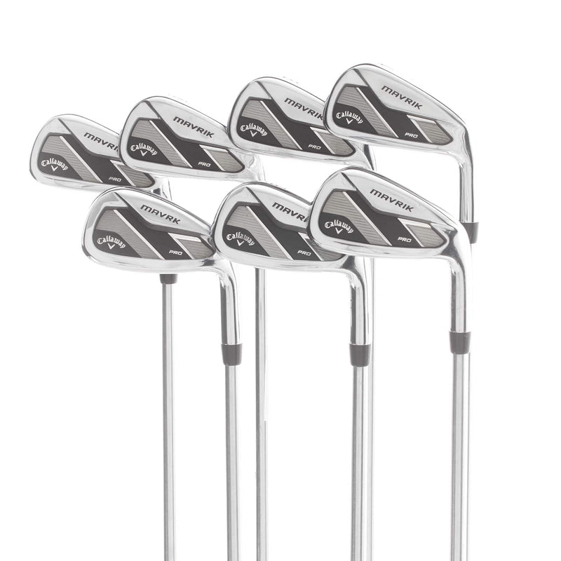 Callaway Mavrik Pro Steel Mens Right Hand Irons 4-PW Stiff - Project X LS 6.0 120g