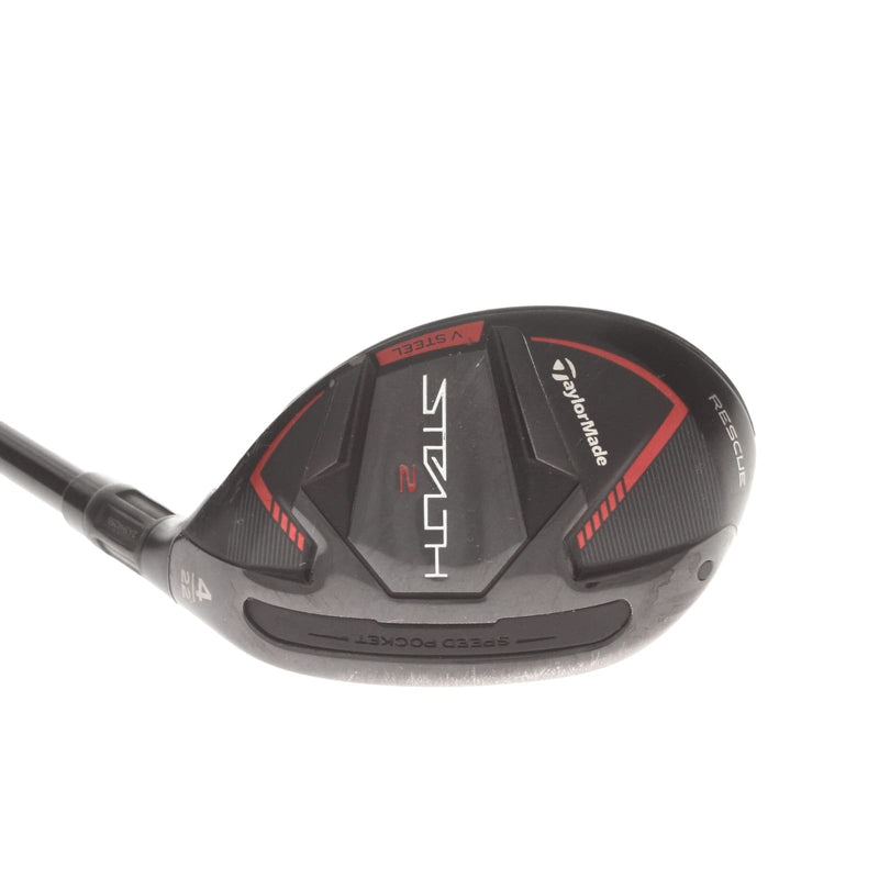 TaylorMade Stealth 2 Graphite Mens Right Hand 4 Hybrid 22* Regular - Fujikura Ventus TR Red 6-R