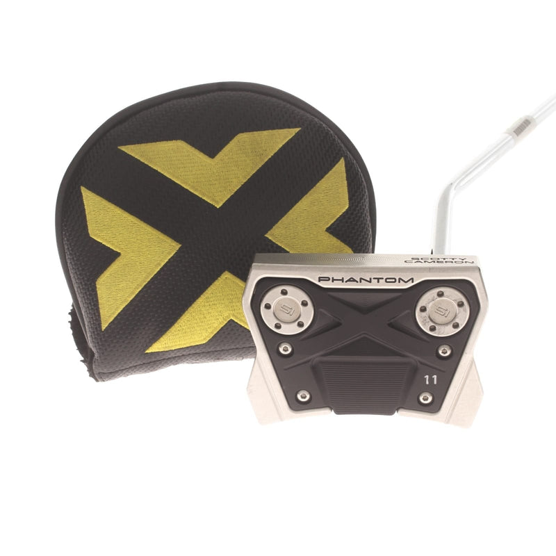 Scotty Cameron Phantom X 11 Mens Right Hand Putter 34" Mallet - Scotty Cameron Design Golf Pride