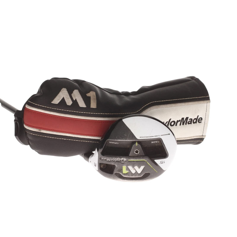 TaylorMade M1 2017 Graphite Mens Right Hand Fairway 3 Wood 15* Stiff - HZRDUS 6.0 75g