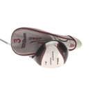 Wilson Deep Red Graphite Mens Right Hand Fairway 3 Wood 15* Regular - Wilson