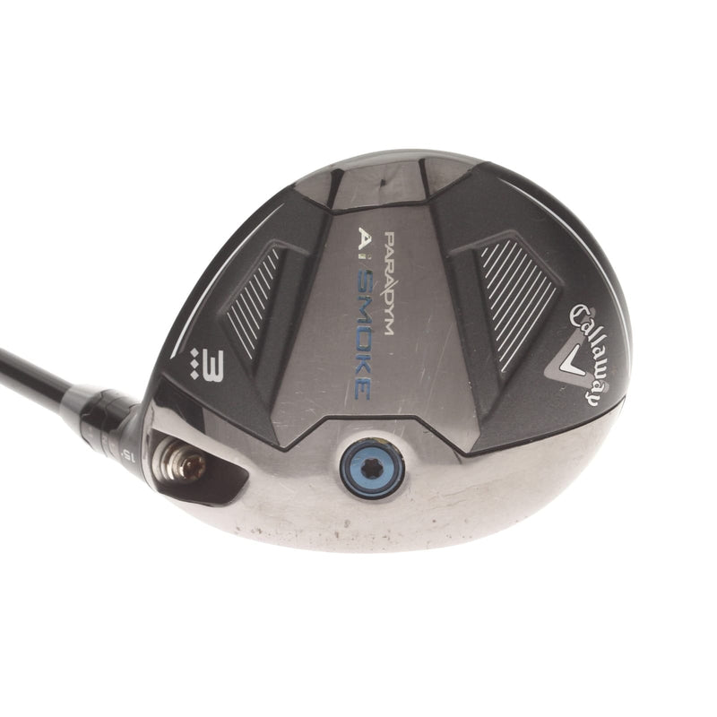 Callaway Paradym Ai Smoke TD Graphite Mens Right Hand Fairway 3 Wood 15* Stiff - Project X Denali Black 70