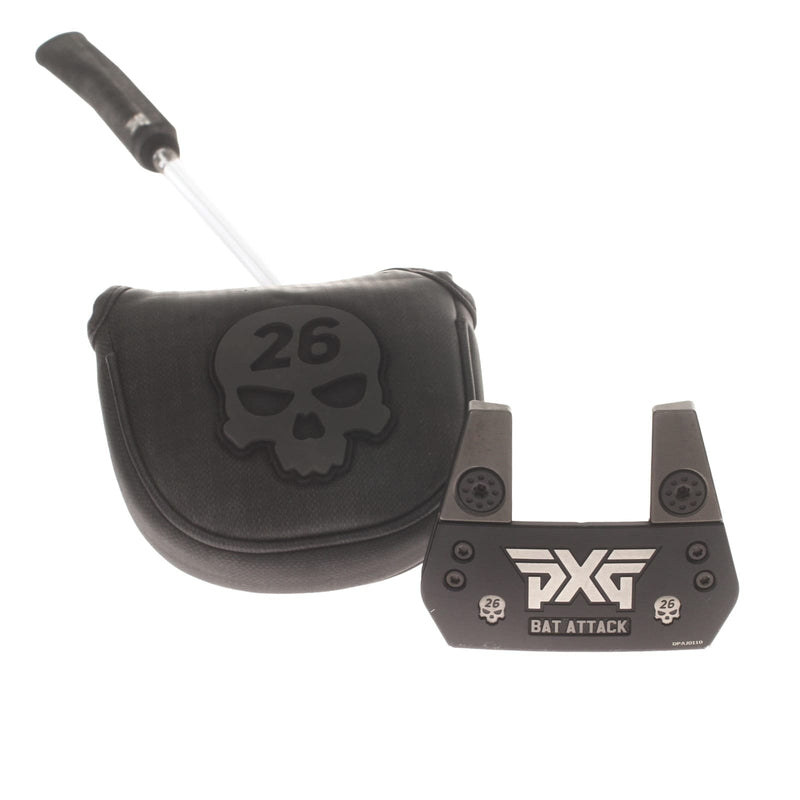 PXG Bat Attack 26 Mens Right Hand Putter 34" Mallet - Lamkin Sink Fit Pistol