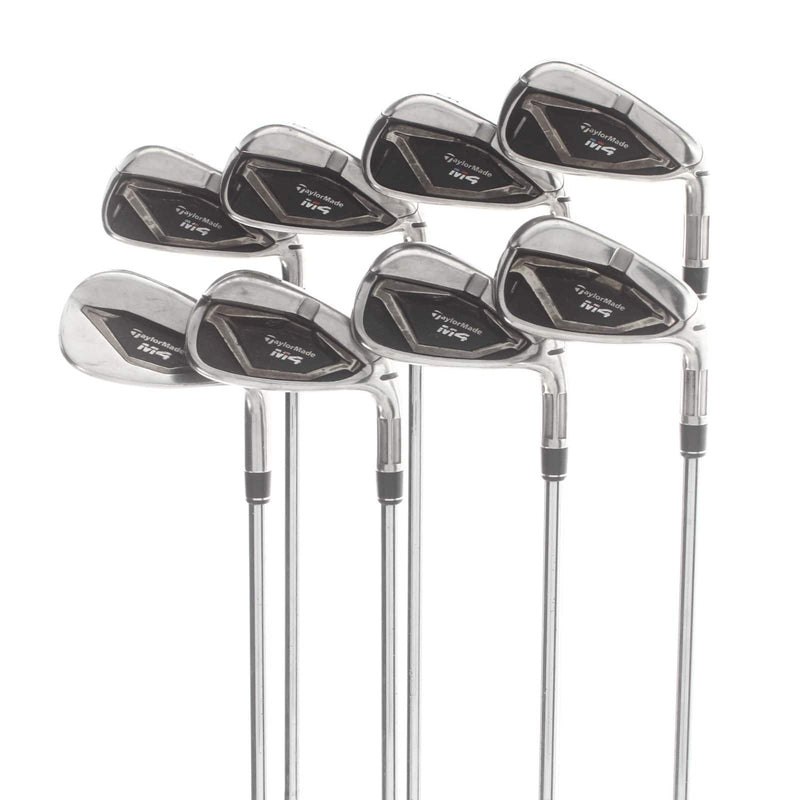 TaylorMade M4 Steel Mens Right Hand Irons 4-SW Regular - KBS Max 85