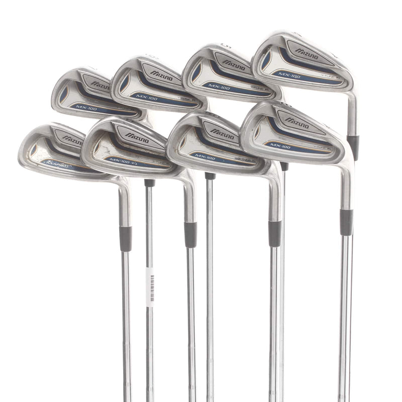Mizuno MX-100 Steel Mens Right Hand Irons 4-SW Regular - Mizuno