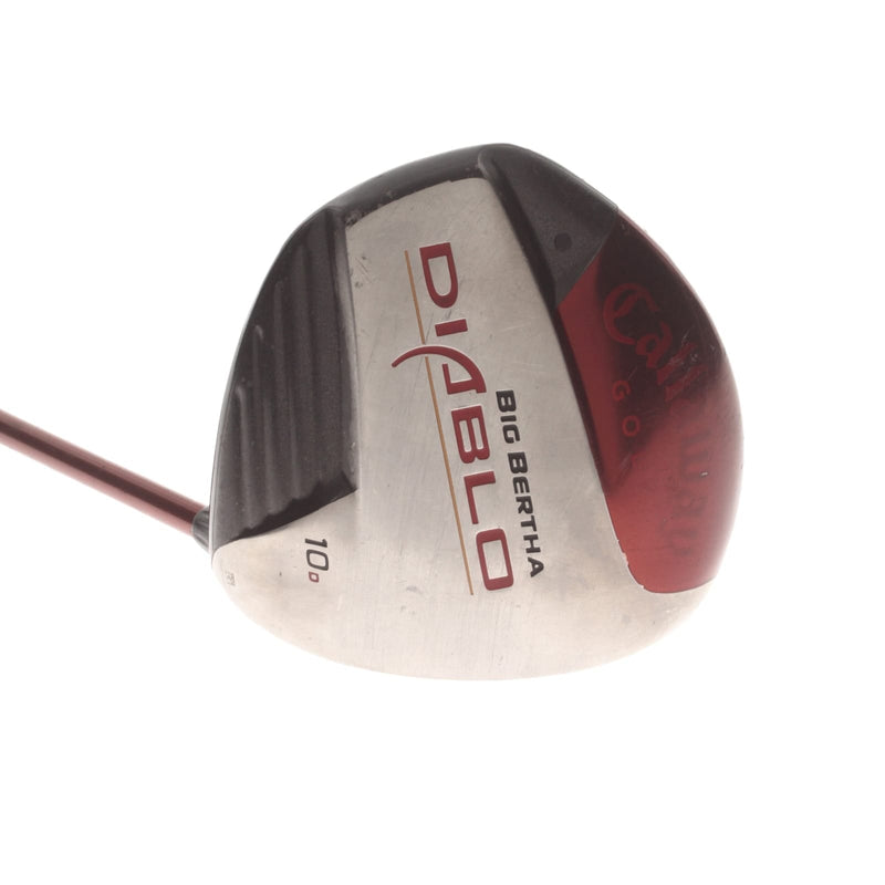 Callaway Big Bertha Diablo Graphite Mens Right Hand Driver 10* Extra Stiff - Aldila DVS 65g