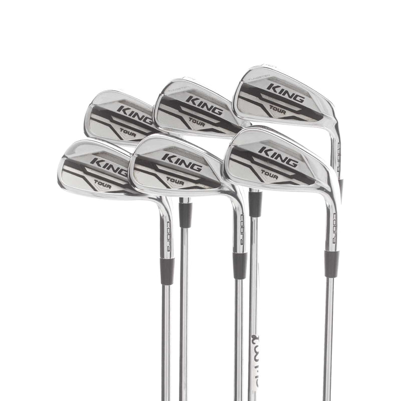Cobra King Tour Steel Mens Right Hand Irons 6-GW Stiff - KBS $-Taper 120
