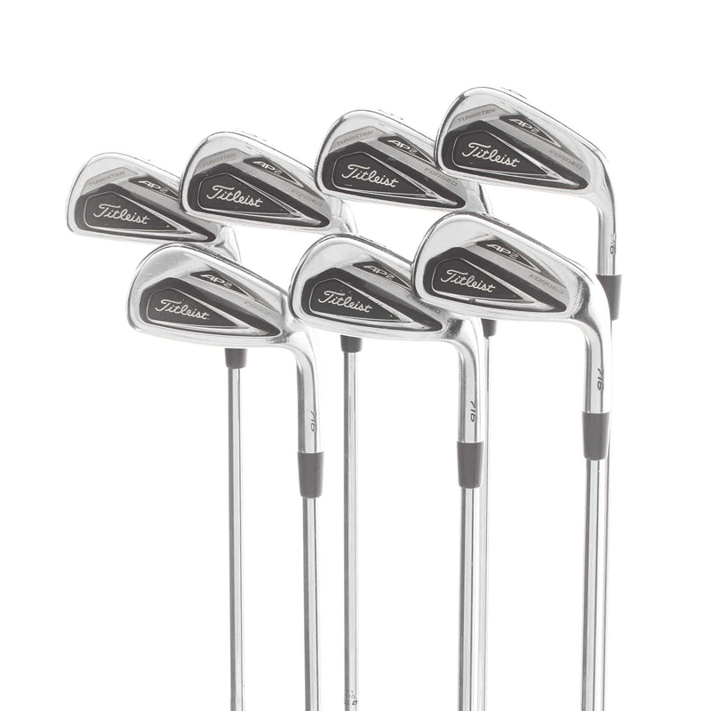 Titleist AP2 716 Steel Mens Right Hand Irons 4-PW Stiff - True Temper Dynamic Gold AMT