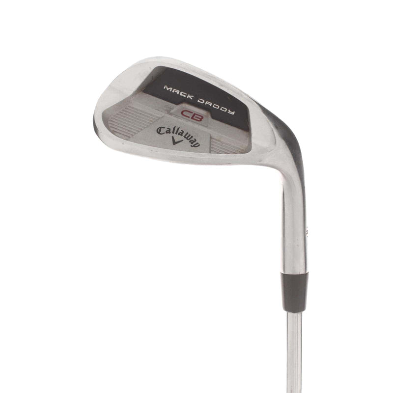Callaway Mack Daddy CB Steel Mens Right Hand Gap Wedge 50* 12 Bounce Wedge - KBS Hi-Rev 2.0 105