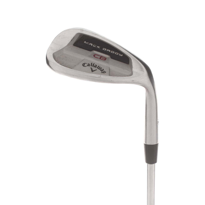 Callaway Mack Daddy CB Steel Mens Right Hand Lob Wedge 60* 12 Bounce Wedge - KBS Hi-Rev 2.0 105