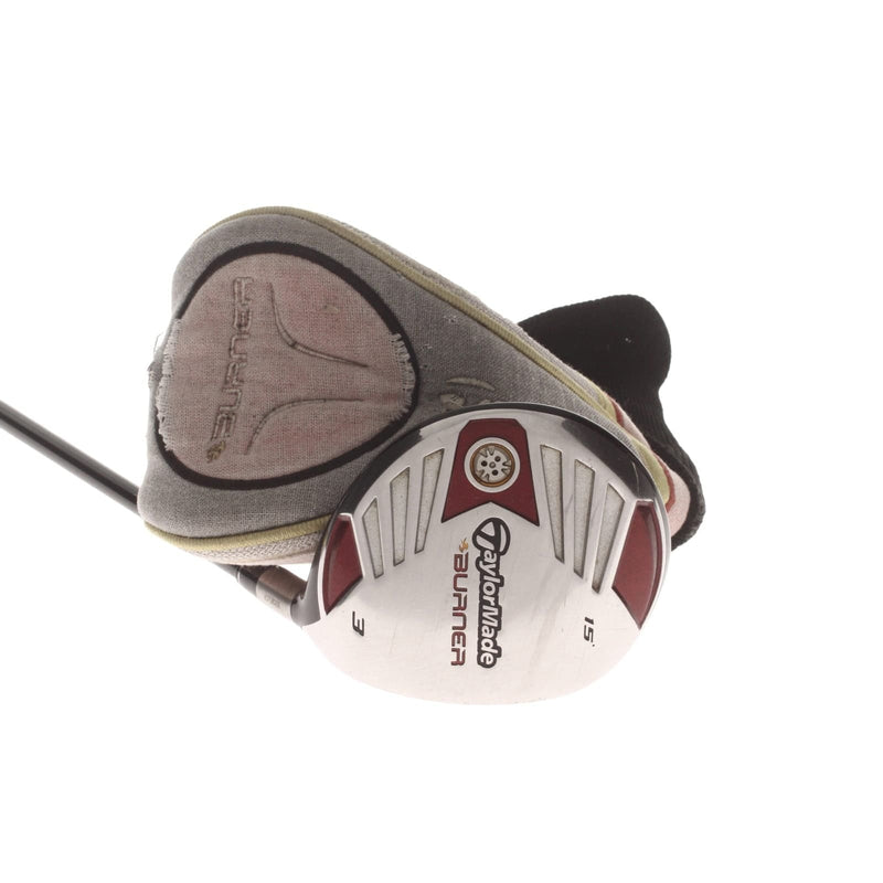 TaylorMade Burner 2007 Graphite Mens Right Hand Fairway 3 Wood 15* Regular - TaylorMade Reax Superfast 50g