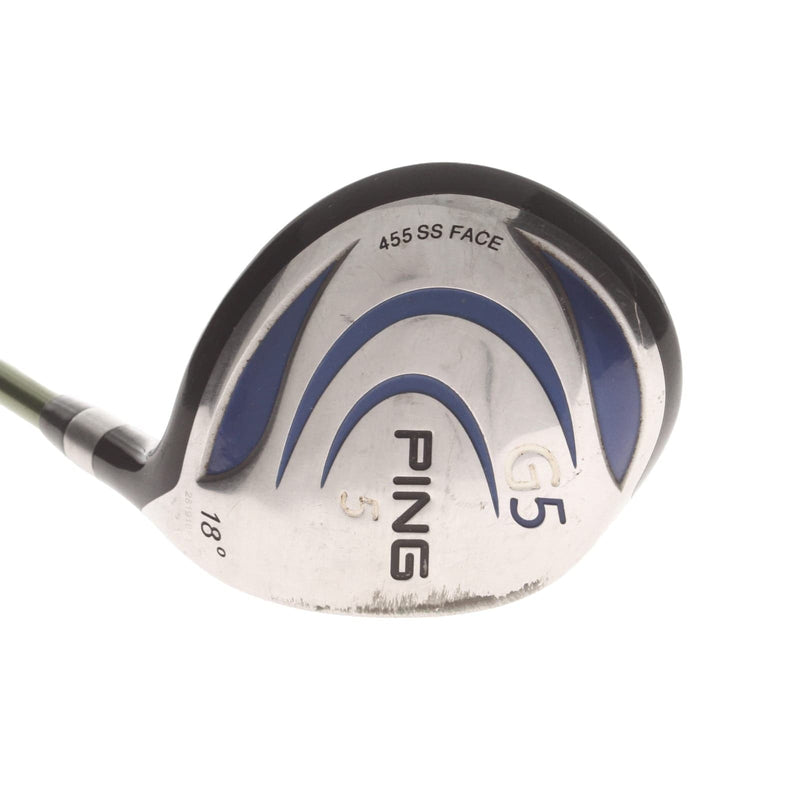 Ping G5 Graphite Mens Right Hand Fairway 5 Wood 18* Regular - Aldila NV 75
