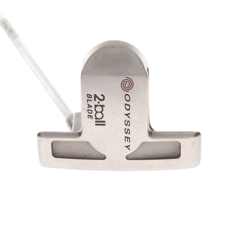 Odyssey White Hot 2-Ball Blade Mens Right Hand Putter 33" Mallet - Golf Pride