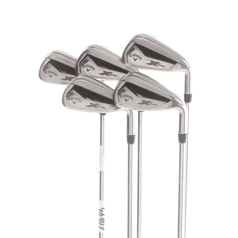 Callaway X Series Steel Mens Right Hand Irons 6-PW Uniflex - Callaway X Series