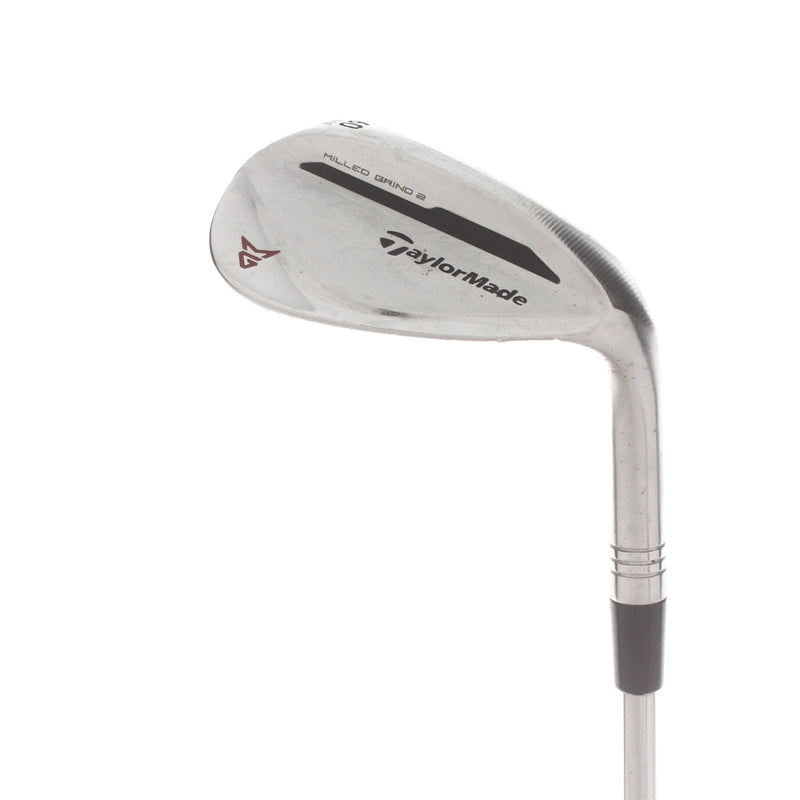 TaylorMade Milled Grind 2 Steel Mens Right Hand Lob Wedge 60* 8 Bounce LB Grind Stiff - Dynamic Gold S200