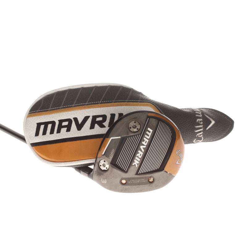 Callaway Mavrik Max Graphite Mens Right Hand Fairway 3 Wood 15* Regular - Evenflow 5.5 60g