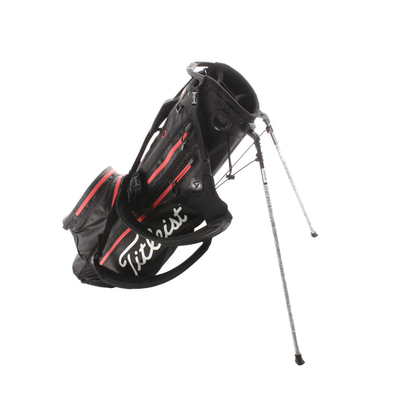 Titleist Stadry Stand Bag - Black/White/Red