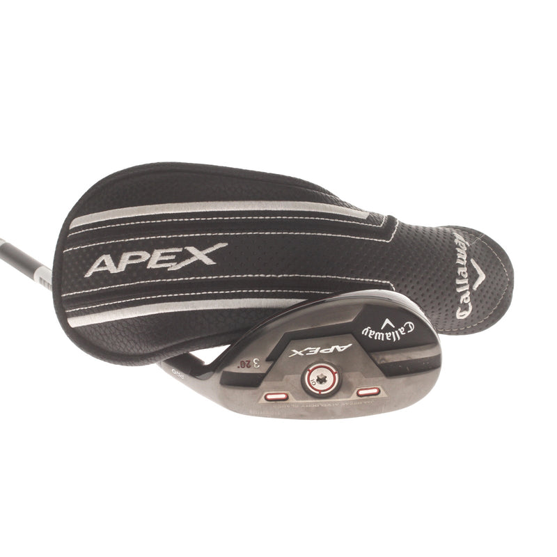 Callaway Apex Pro Graphite Mens Right Hand 3 Hybrid 20* Stiff - MMT HY 80