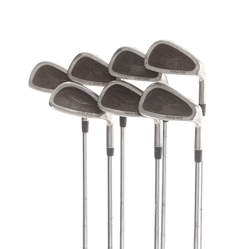 King Viper MR Oversized Steel Mens Right Hand Irons 5-SW Regular - True Temper