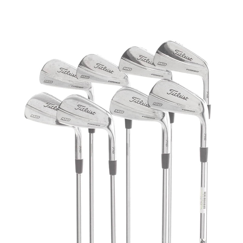 Titleist 716 MB Steel Mens Right Hand Irons 3-PW Stiff - Dynamic Gold S300