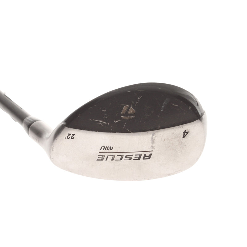TaylorMade Rescue Mid Graphite Mens Right Hand 4 Hybrid 22* Regular - REAX