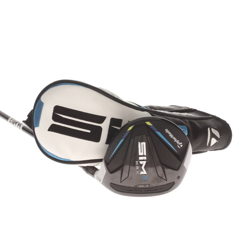 TaylorMade Sim 2 Max Graphite Mens Right Hand Fairway 3 Wood 15* Stiff - Fujikura Ventus 6-S