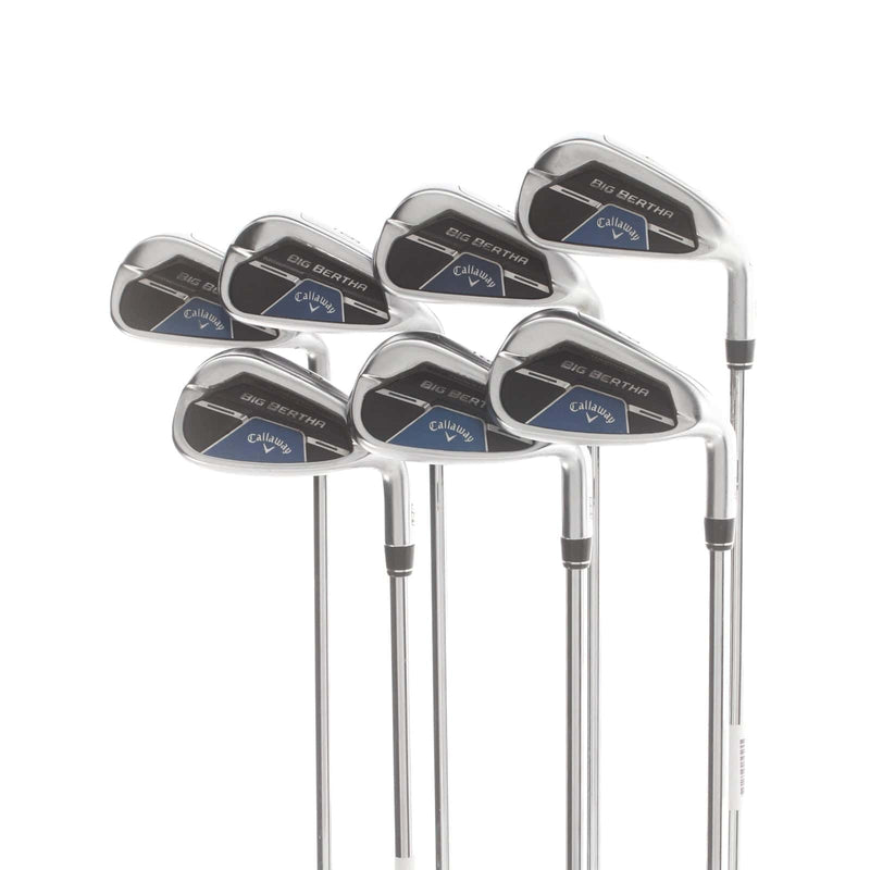 Callaway Big Bertha B21 Steel Mens Right Hand Irons 4-PW Stiff - Elevate ETS 95