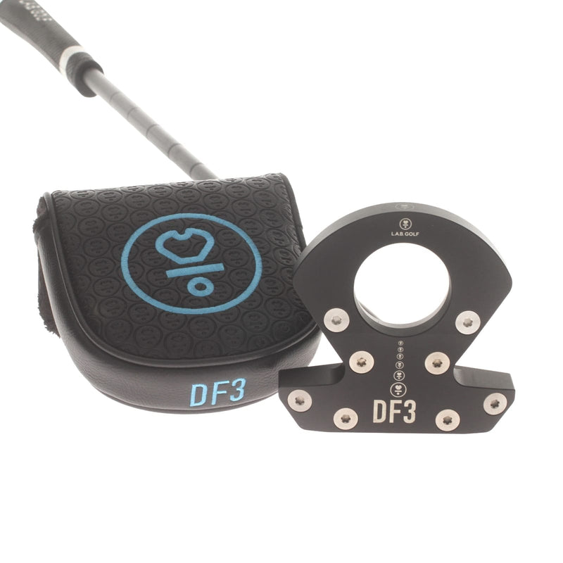 L.A.B. Golf DF3 Mens Right Hand Putter 33" Mallet - L.A.B. Golf Press Pistol 2*
