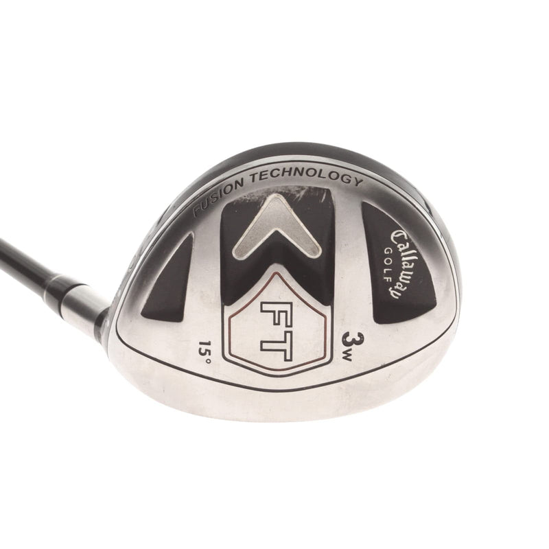 Callaway FT Graphite Mens Right Hand Fairway 3 Wood 15* Stiff - Fujikura E Fir-On 160